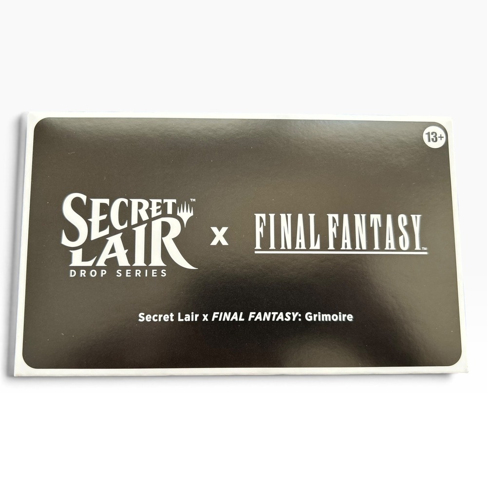 Magic The Gathering Secret Lair x Final Fantasy Grimoire Drop Series NEW
